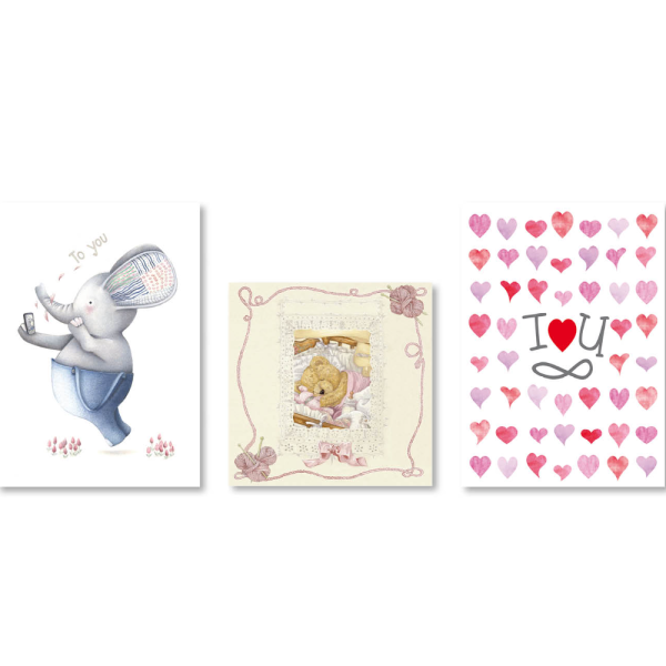 Čestitke sa omotnicom- EX