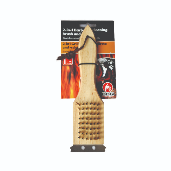 Četka 2u1 za čišćenje roštilja 23cm