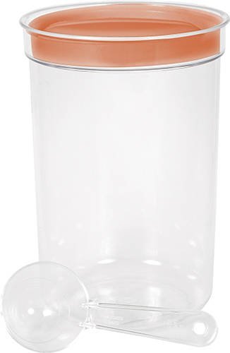 Tegla sa poklopcem i kašika 1,7L MIX