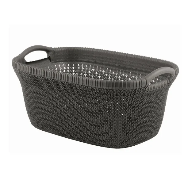 Korpa za veš Knit, 40l braon