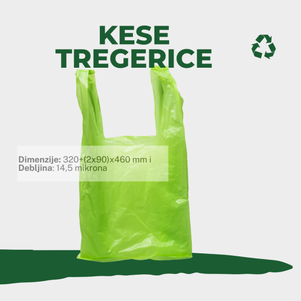 KESA TREGERICA 320+(2x90)x460 14,5my zelena HD - PE - ORIGINAL - D2W - ADITIV - Image 1