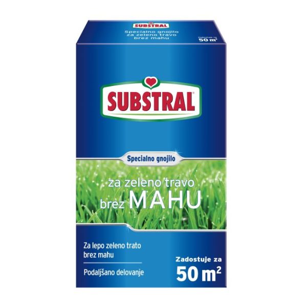 Substral STOP MAHOVINI (đubrivo + sredstvo za suzbijanje mahovine) 1,75kg za 50m2