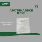 Apotekarska PE KESA 220x280x14my