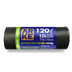 Vrece za smece 120l 10/1 black line