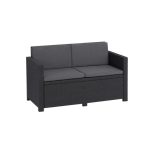 Monaco set baštenska garnitura sa box stolom, siva - Image 4