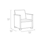 Elodie balkonska garnitura set - Image 4