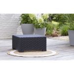 California baštenska garnitura braon trosjed, 2 fotelje i sto - Image 5