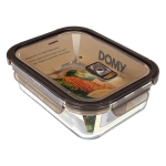 Staklena posuda 1520 ml Domy