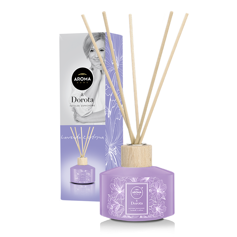 LAWENDA Z CYTRYN? PATYCZKI ZAPACHOWE 100ml-aroma home