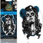 Aroma Car Dia De Los Muertos Girl Plava