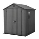 Darwin 6X6 - baštenska kućica siva Keter
