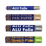 Aluminijske, streč folije i papir za pečenje