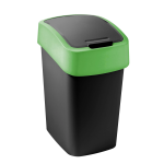 Curver Flip Bin 45L kanta za otpatke – crna/zelena