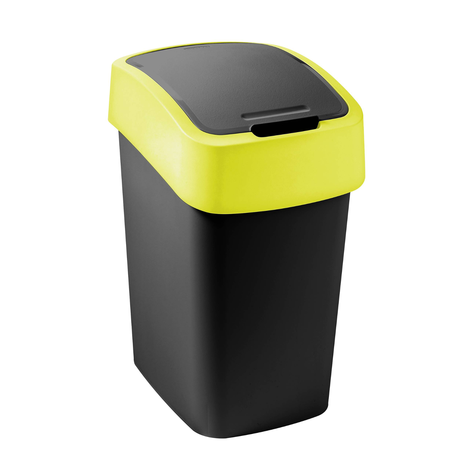 Curver Flip Bin 45L kanta za otpatke – crna/žuta
