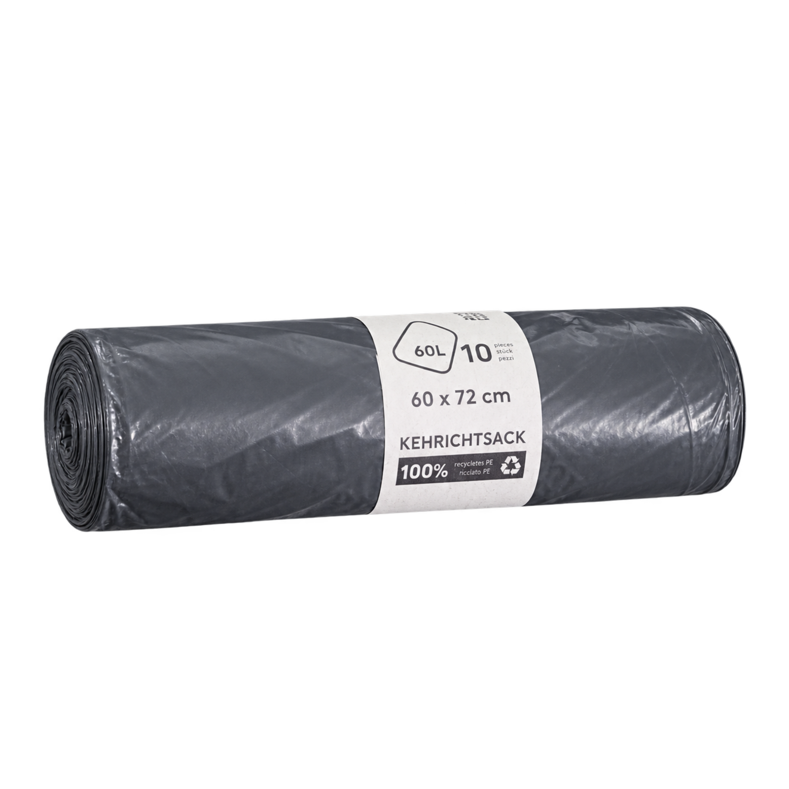 Vreće za smeće 60 L – 1/10 – crne